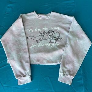 OFFICIAL TAYLOR SWIFT LOVER CROPPED CREWNECK